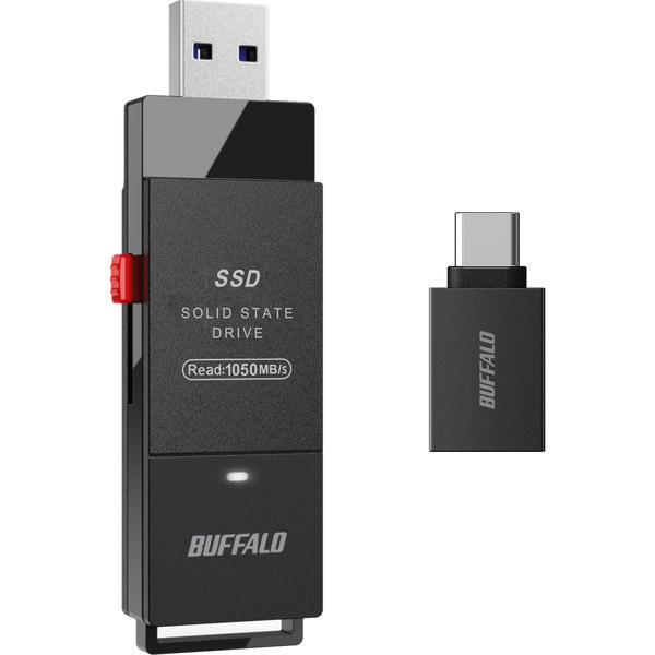 バッファロー SSD-SCH2.0U3BA/D USB3.2（Gen2）対応 TV録画 スティック