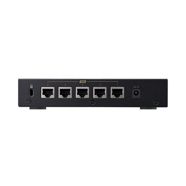 バッファロー 5ポート 全ポート 10G スイッチングハブ LXW-10G5 バッファロー LXW-10G5 10GbE 5ポート スイッチングHUB : PC&家電
