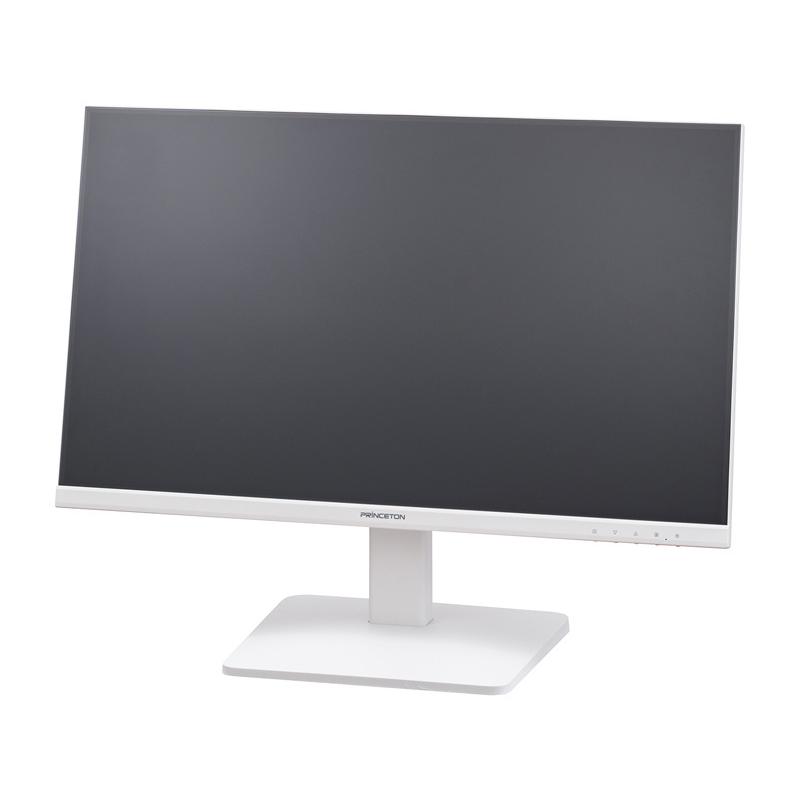 プリンストン PTFWLD-27W 液晶ディスプレイ 27型/ 1920×1080/ HDMI、D-Sub、DisplayPort/ ホワイト/ スピーカー：あり