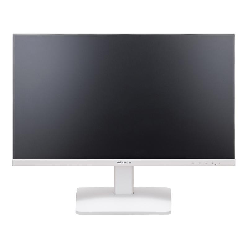 プリンストン PTFWLD-27W 液晶ディスプレイ 27型/ 1920×1080/ HDMI、D-Sub、DisplayPort/ ホワイト/ スピーカー：あり