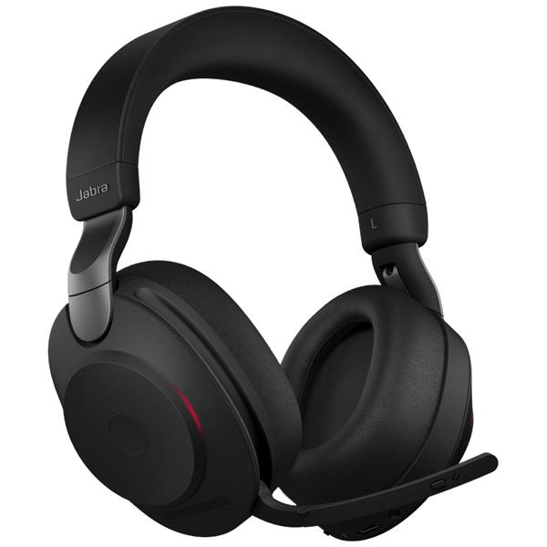 GNオーディオ 28599-989-999 Jabra 無線ヘッドセット USB-A 両耳 UC認定 「Jabra Evolve2 85 UC Stereo USB-A Black」の画像