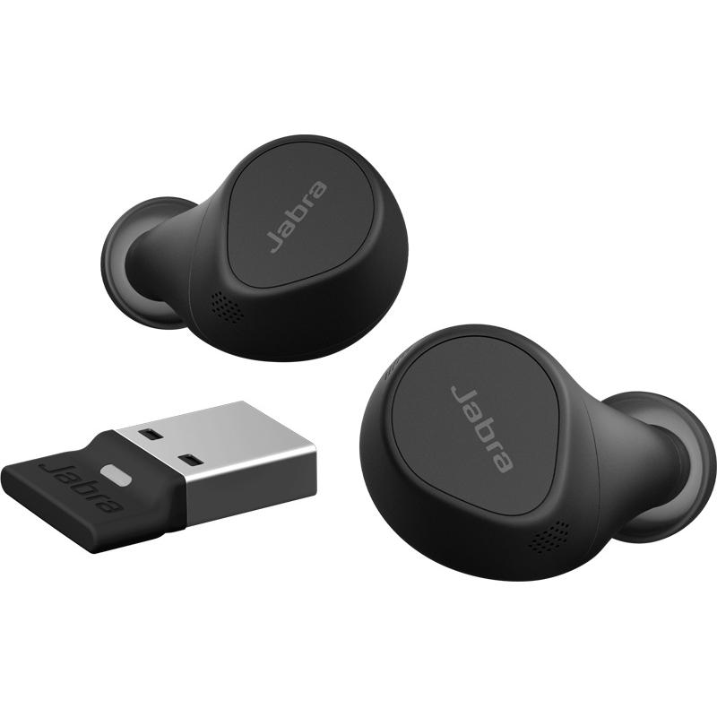 GNオーディオ 20797-989-999 Jabra 完全ワイヤレスイヤホン型 USB-A UC認定「Jabra Evolve2 Buds USB-A UC」の画像