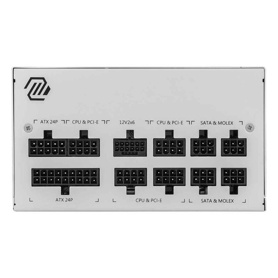 MSI MAG A850GL PCIE5 WHITE 80PLUS GOLD認証取得 ATX 3.0対応 フル
