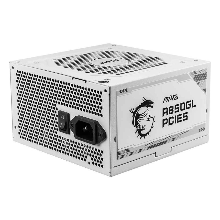 MSI MAG A850GL PCIE5 WHITE 80PLUS GOLD認証取得 ATX 3.0対応 フル