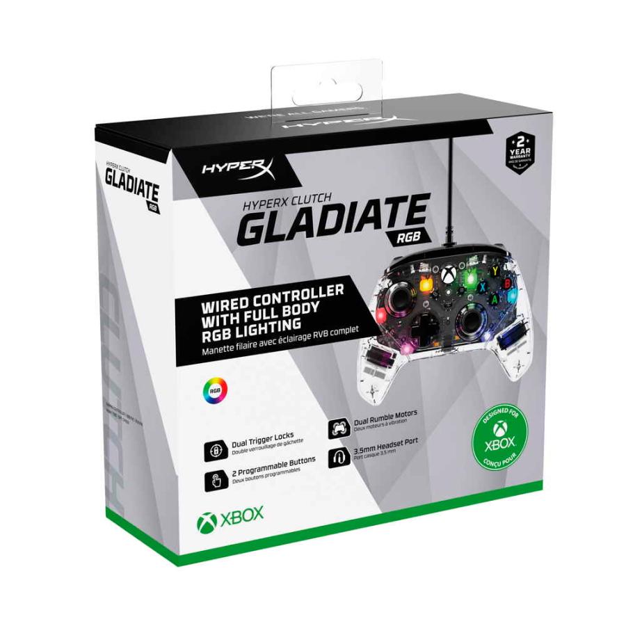 HYPERX Clutch Gladiate RGB Gaming Controller デュアルトリガーロック、インパルストリガー採用のコントローラー｜pc-koubou｜07