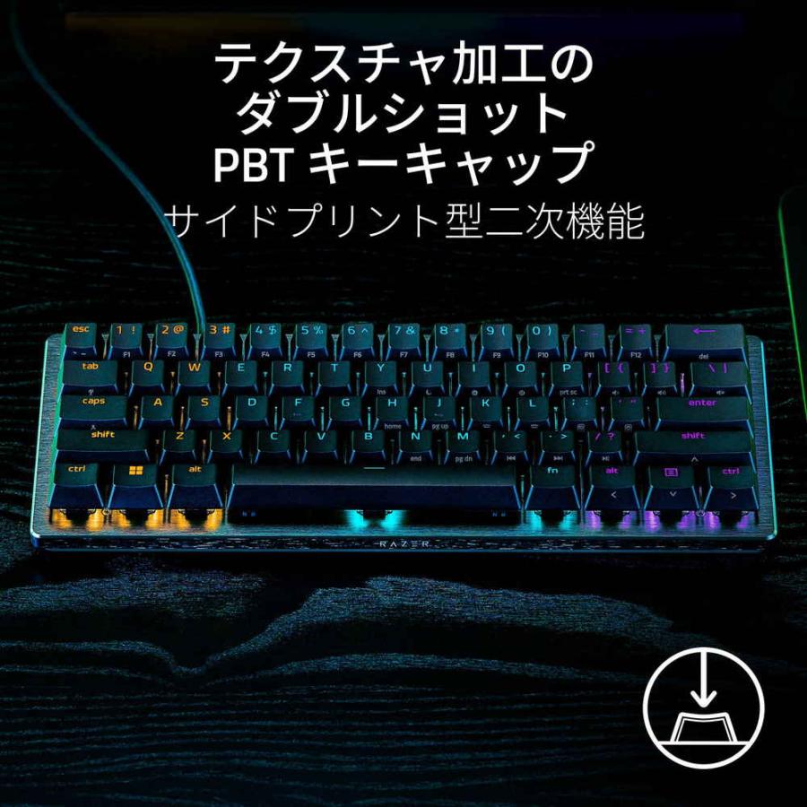 Razer Huntsman V3 Pro Mini JP RZ03-04991300-R3J1 ラピッドトリガー