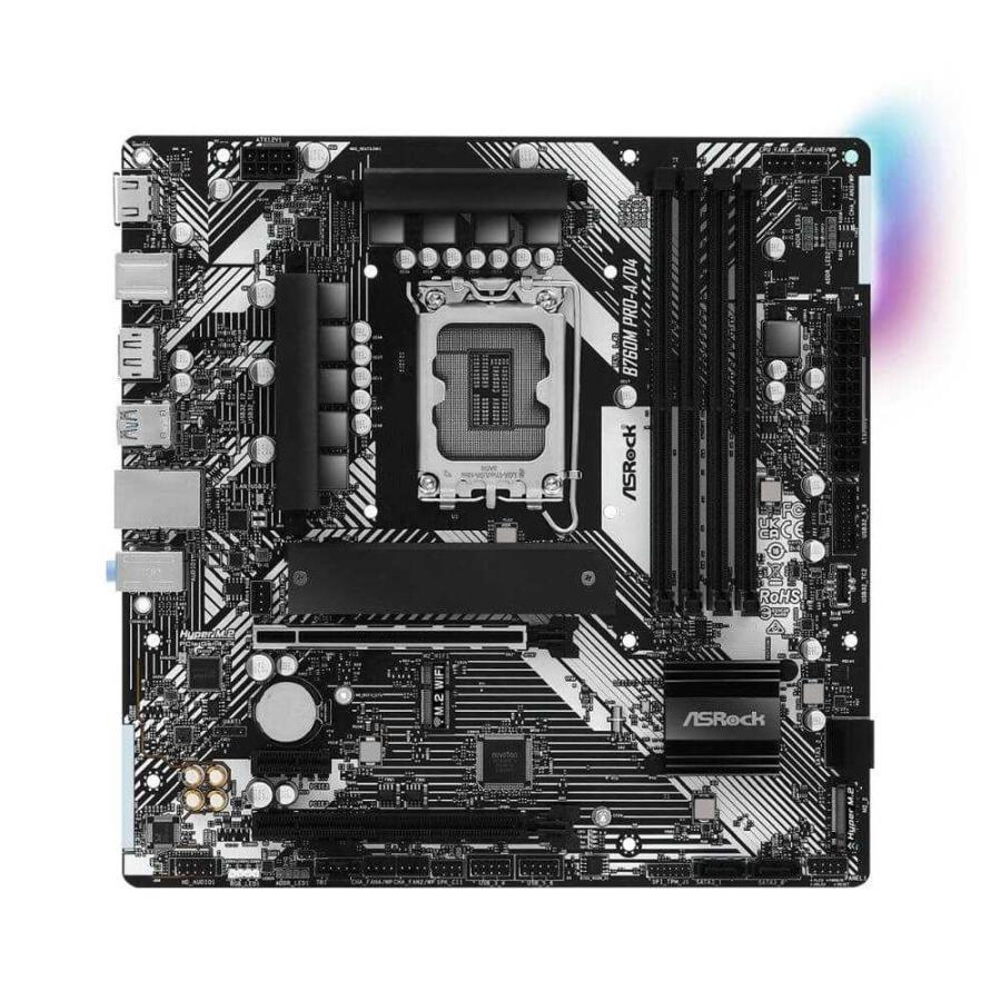 ASRock B760M Pro-A/D4 intel 第14/13/12世代 Coreプロセッサ ASRock B760M Pro-A/D4 intel 第14/13/12世代 Coreプロセッサ