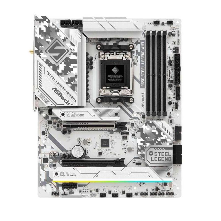ASRock B650 Steel Legend WiFi AMD B650チップセット搭載ATX