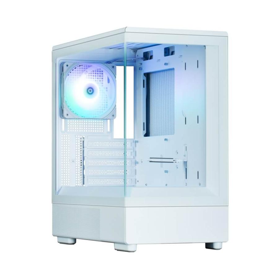 zalman P10 White フロントとサイドに強化ガラスパネルを採用 zalman P10 White フロントとサイドに強化ガラスパネルを採用