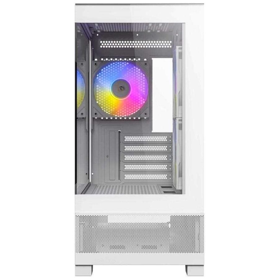 Antec CX500M RGB White RGBファン3個標準搭載のmicroATX対応 Antec CX500M RGB White RGBファン3個標準搭載のmicroATX対応