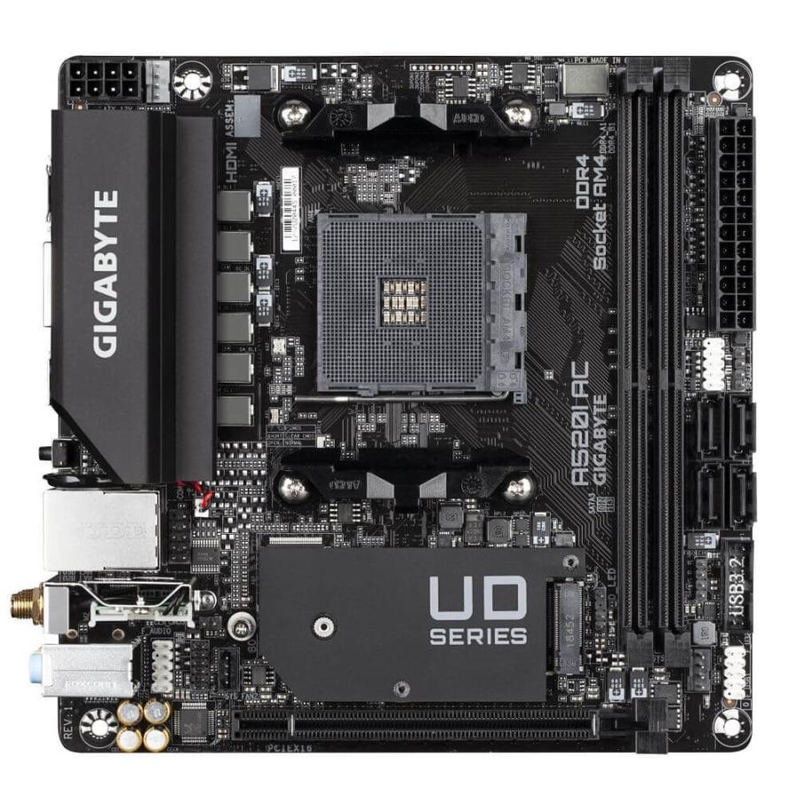 GIGABYTE A520I AC AMD A520チップセット搭載 Mini-ITX GIGABYTE A520I AC AMD A520チップセット搭載 Mini-ITX