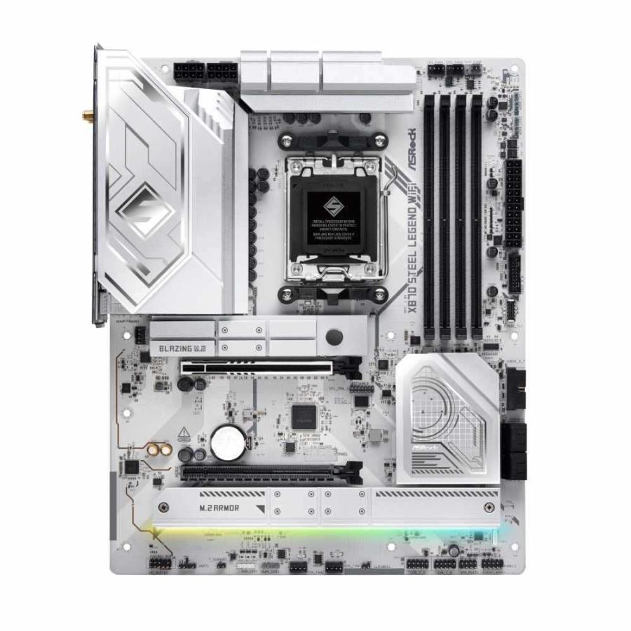 ASRock X870 Steel Legend WiFi AMD X870チップセット搭載 ATX ASRock X870 Steel Legend WiFi AMD X870チップセット搭載 ATX