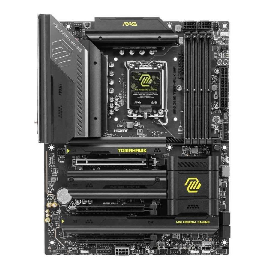 MSI MAG Z890 TOMAHAWK WIFI Intel Z890チップセット搭載 質実剛健「TOMAHAWK」ゲーミングマザーボード_1