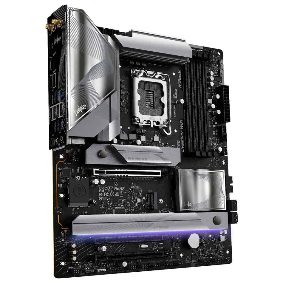 ASRock Z890 LiveMixer WiFi Z890搭載マザーボード : パソコン工房
