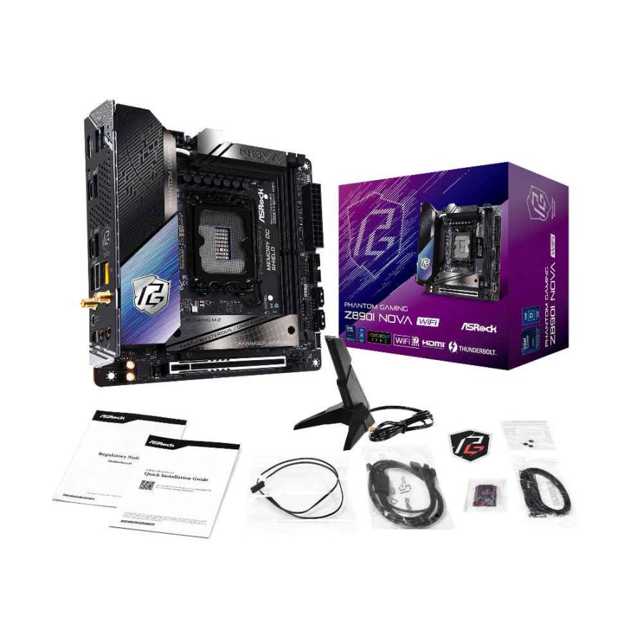 ASRock Z890I Nova WiFi Z890搭載マザーボード : パソコン工房 ASRock Z890I Nova WiFi Z890搭載マザーボード : パソコン工房
