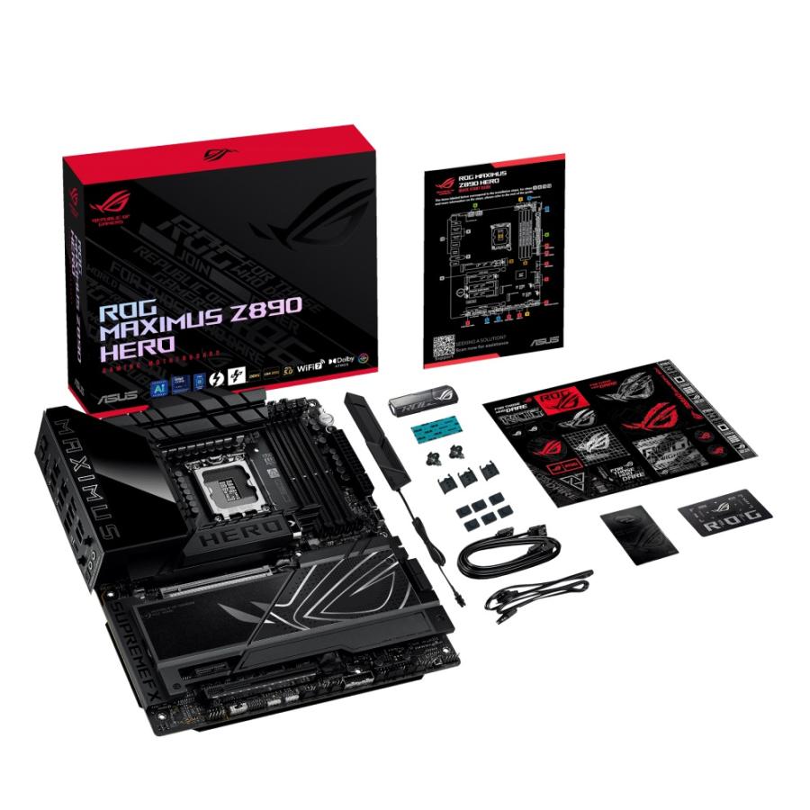 ASUS ROG MAXIMUS Z890 HERO Intel Z890チップセット搭載「ROG HERO 