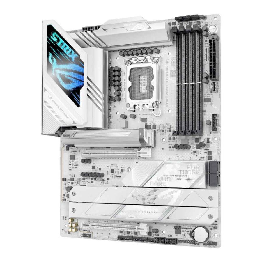ASUS ROG STRIX Z890-A GAMING WIFI Intel Z890チップセット搭載「ROG STRIX」マザーボード ホワイトの画像