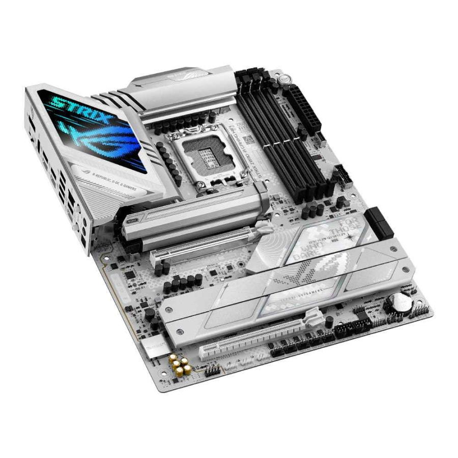 ASUS ROG STRIX Z890-A GAMING WIFI Intel Z890チップセット搭載「ROG STRIX」マザーボード ホワイトの画像