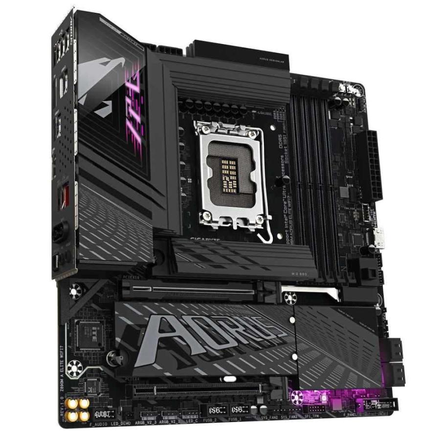 GIGABYTE Z890M AORUS ELITE WIFI7 Intel Z890チップセット搭載 Micro