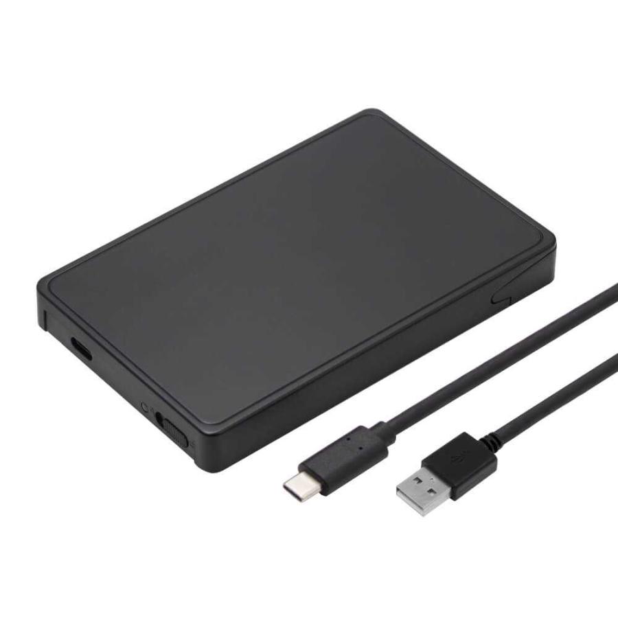パソコン工房 2.5インチ SATA SSD/HDD ケース ブラック ( UNI