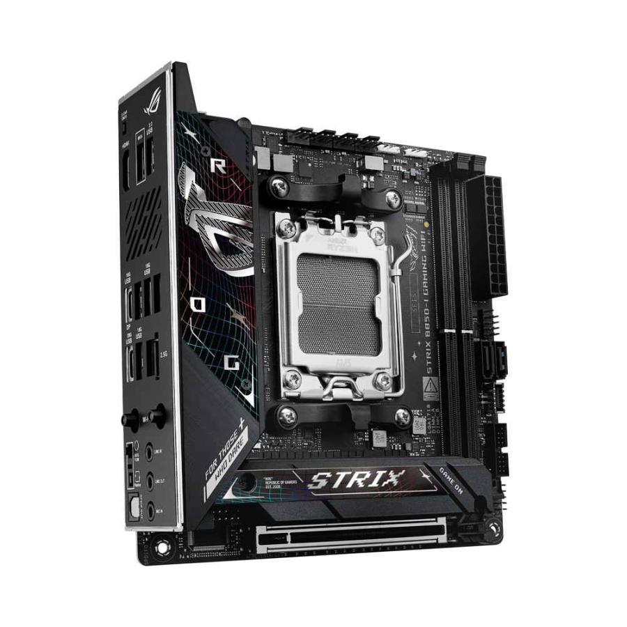 ASUS AMD AM5 AMD B850 Mini-ITX マザーボード ASUS ROG STRIX B850-I GAMING WIFI AMD B850チップセット搭載