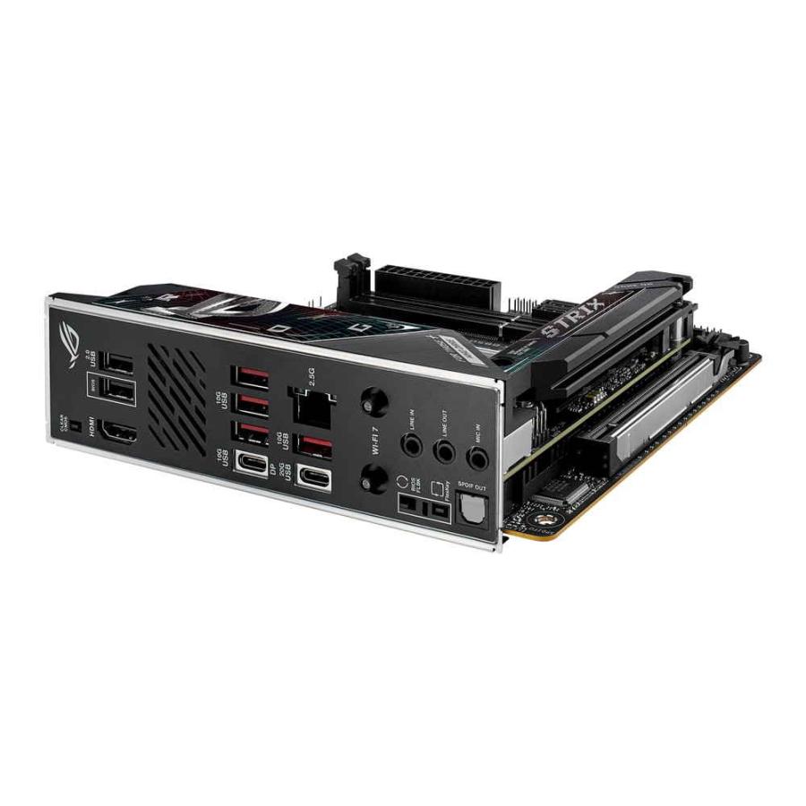 ASUS ROG STRIX B850-I GAMING WIFI AMD B850チップセット搭載「ROG