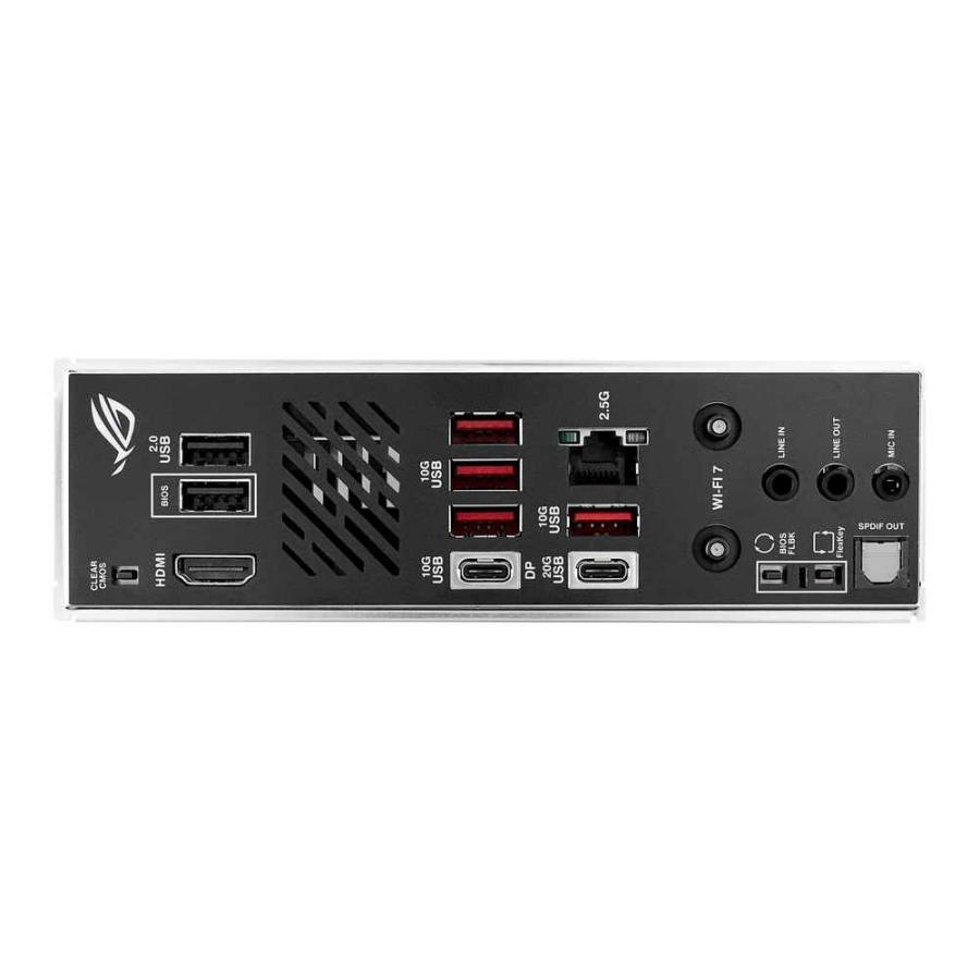 ASUS ROG STRIX B850-I GAMING WIFI AMD B850チップセット搭載「ROG