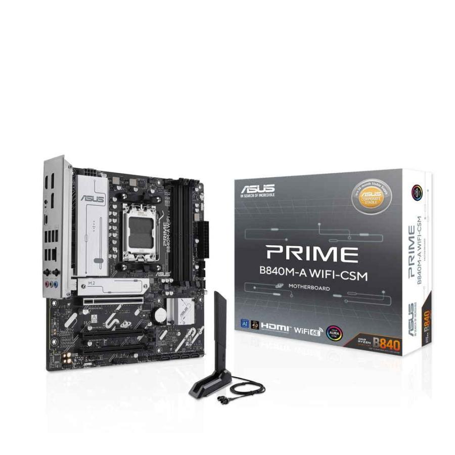新品未開封　asus ASUS PRIME B840M-A WIFIマザーボード ASUS PRIME B840M-A WIFI-CSM AMD B840チップセット搭載「PRIME