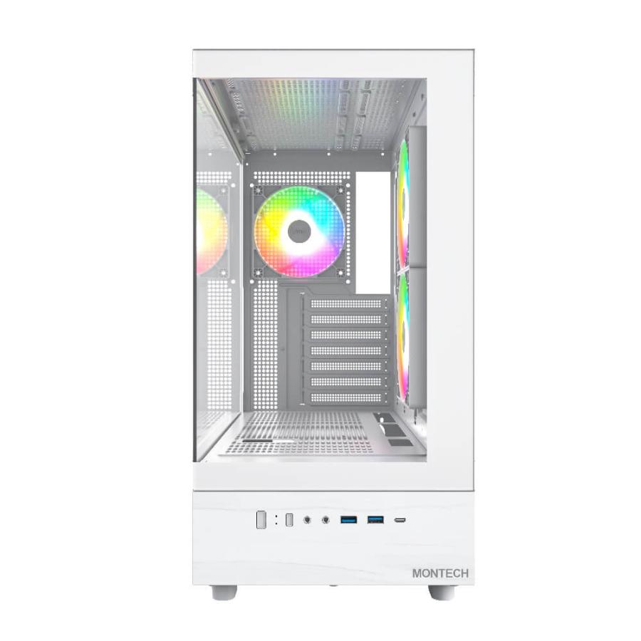 MONTECH XR White ATXタワー型 PCケース ホワイト : パソコン工房