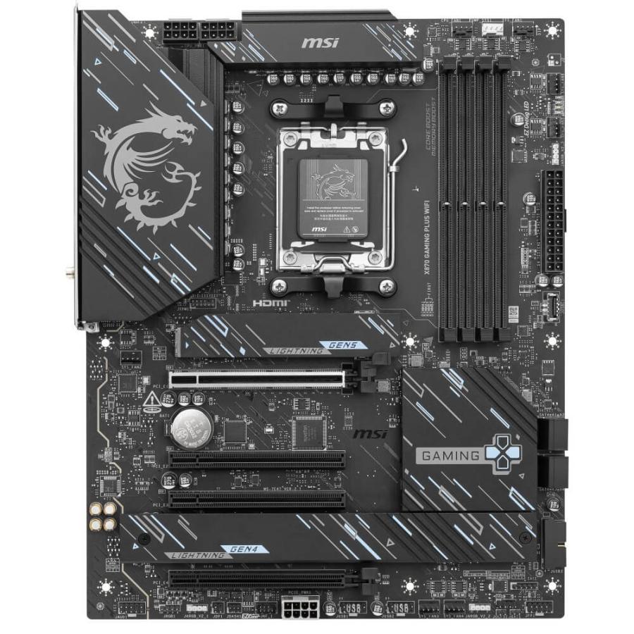 MSI X870 GAMING PLUS WIFI AMD X870チップセット搭載 Ryzen 9000/8000