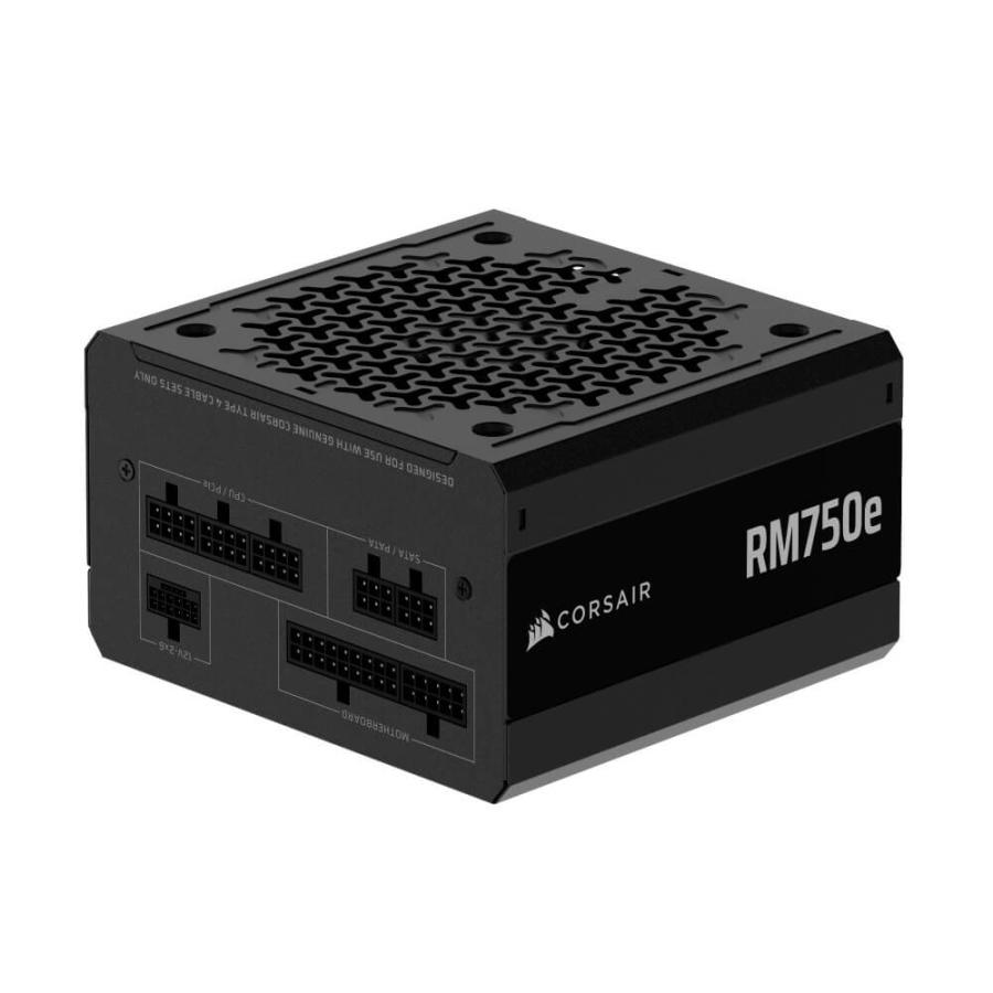 Corsair RM750e フルモジュラー電源 750W Corsair RM750e 2025 ATX3.1規格準拠・PCIe 5.1 (12V-2x6コネクター