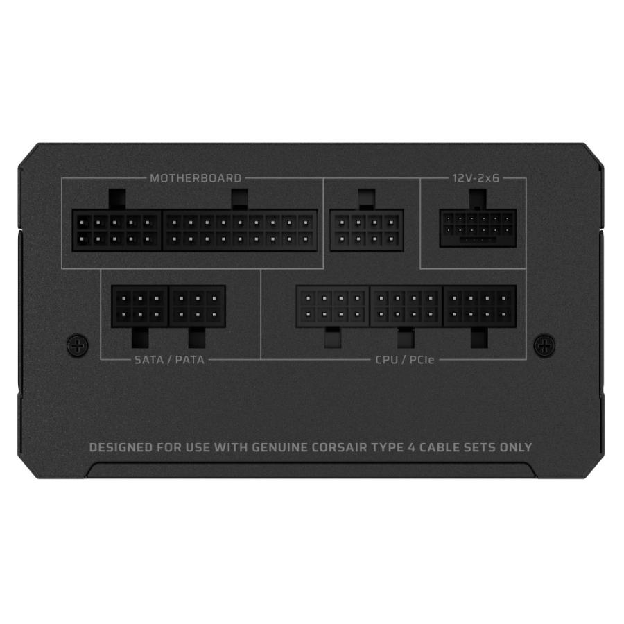 Corsair RM1000e 2025 ATX3.1規格準拠・PCIe 5.1 (12V-2x6コネクター