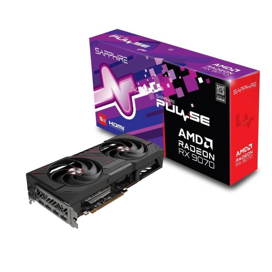 Sapphire PULSE AMD Radeon RX 9070 9070搭載グラフィックカード