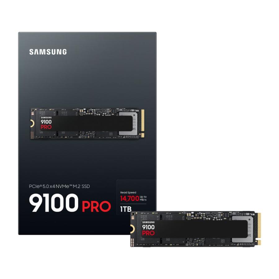SAMSUNG 9100 PRO 1TB PROシリーズ PCIe 5.0 ×4 NVMe SSD : パソコン