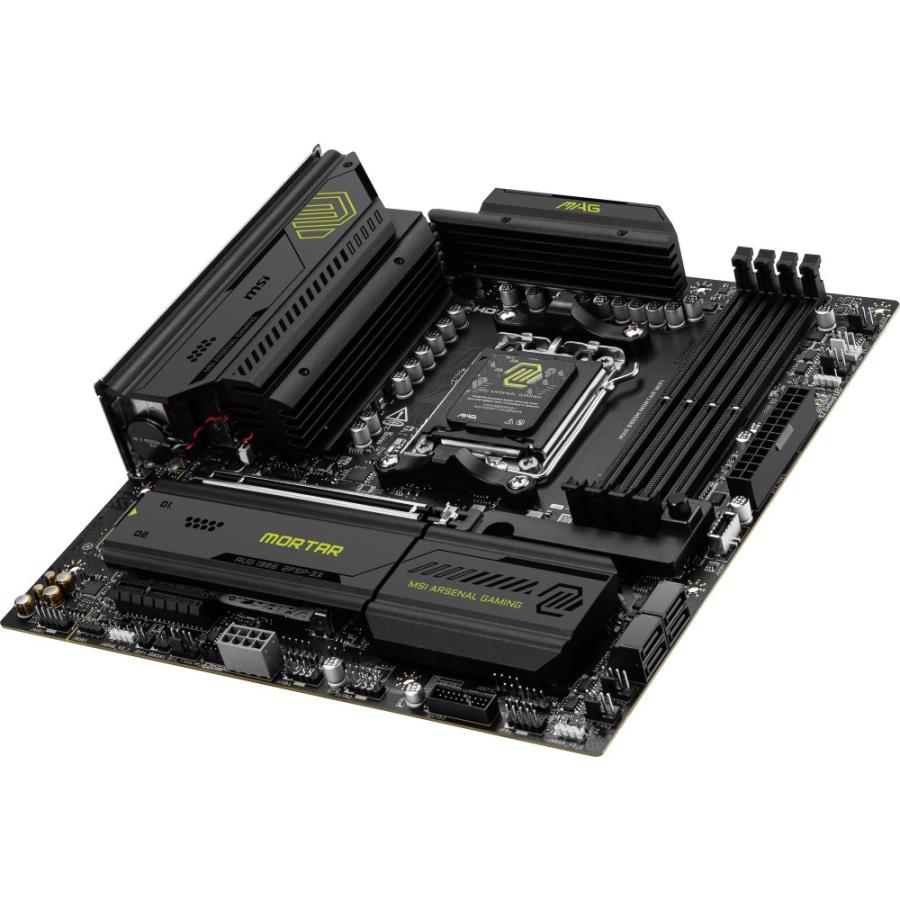 MSI MAG B850M MORTAR WIFI AMD B850チップセット搭載、AMD Ryzen 9000