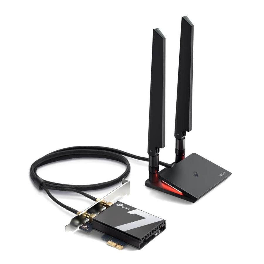 TP-Link BE9300 (Windows11対応 PCI-Expressアダプター〕5760Mbps＋2880Mbps＋688Mbps TBE550E PCIeアダプター 7 Wi-Fi 拡張カード