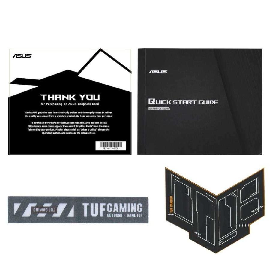 ASUS TUF Gaming Radeon RX 9060 XT 16GB GDDR6 OC Edition 「TUF Gaming」 TUF-RX9060XT-O16G-GAMING