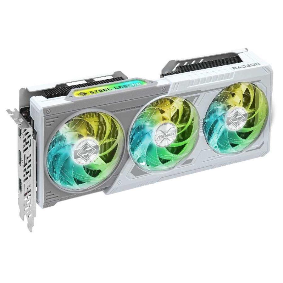 ASRock AMD Radeon RX 9060 XT Steel Legend 8GB OC RX9060XT SL 8GO