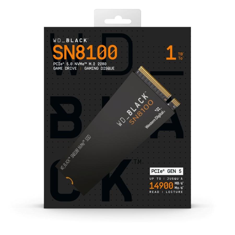 Western Digital WDS100T1X0M WD_BLACK SN8100 1TB : パソコン工房