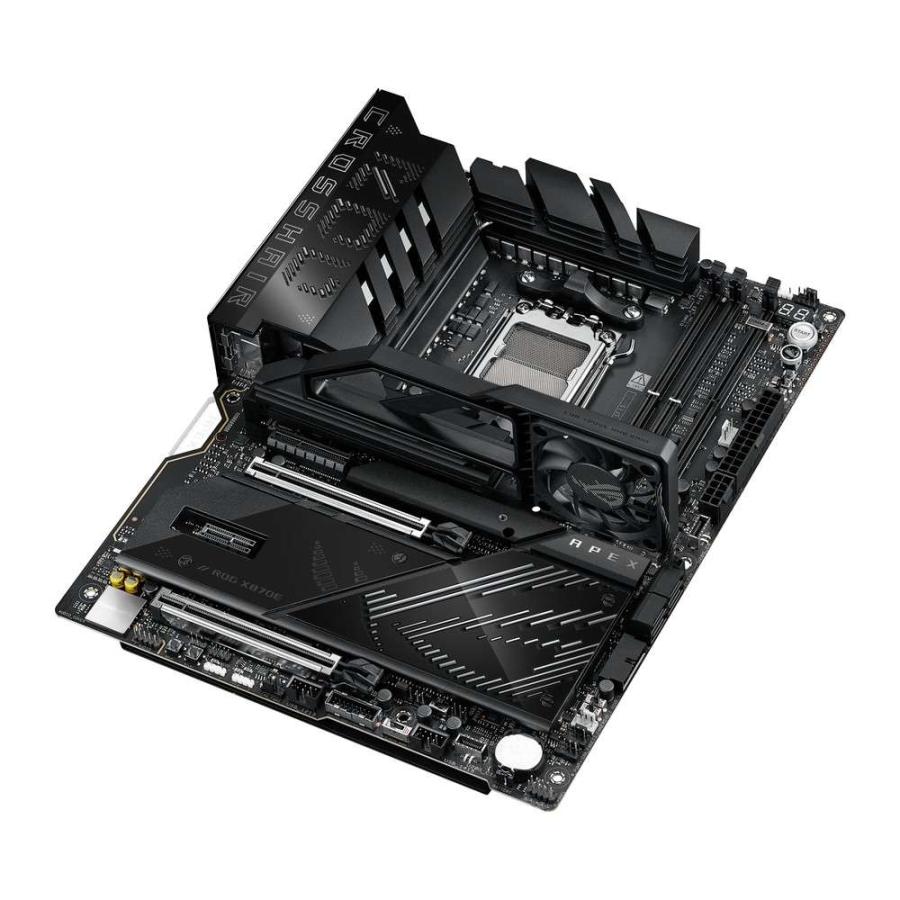 ASUS ROG CROSSHAIR X870E APEX AMD X870Eチップセット搭載「ROG