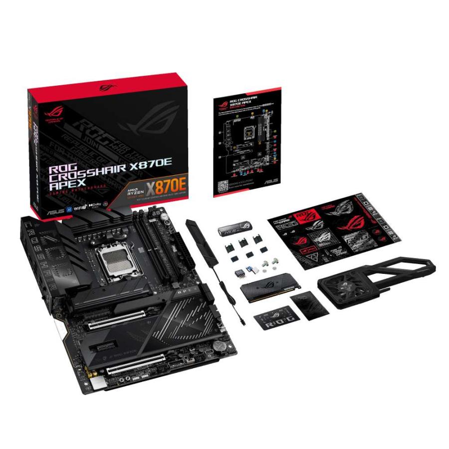 ASUS ROG CROSSHAIR X870E APEX AMD X870Eチップセット搭載「ROG