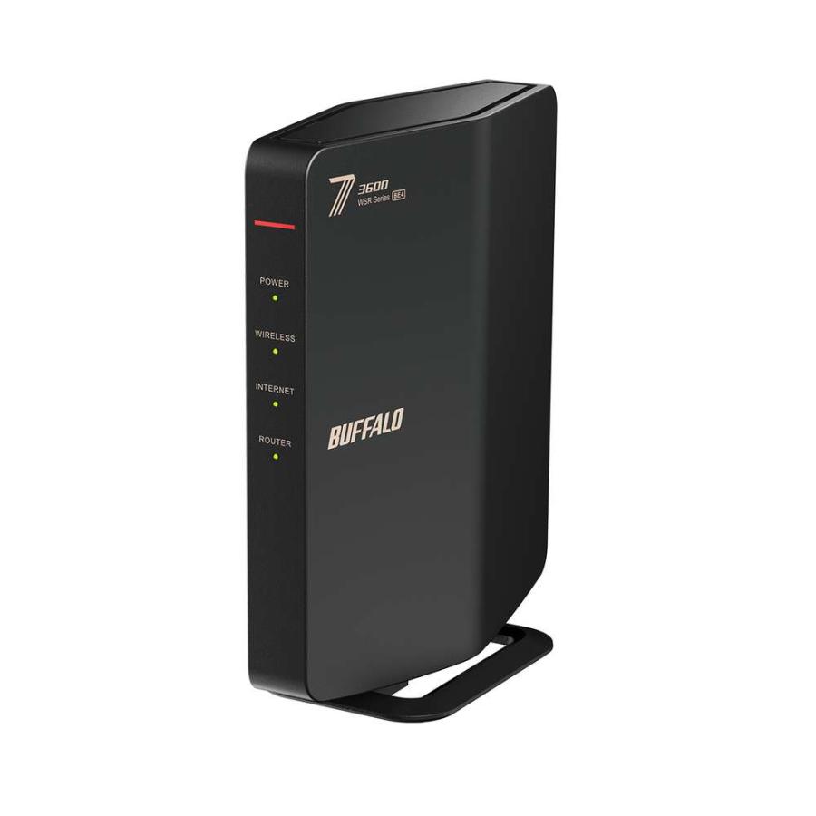 BUFFALO WSR3600BE4P/DBK Wi-Fi 7(11be)対応デュアルバンドWi-Fi