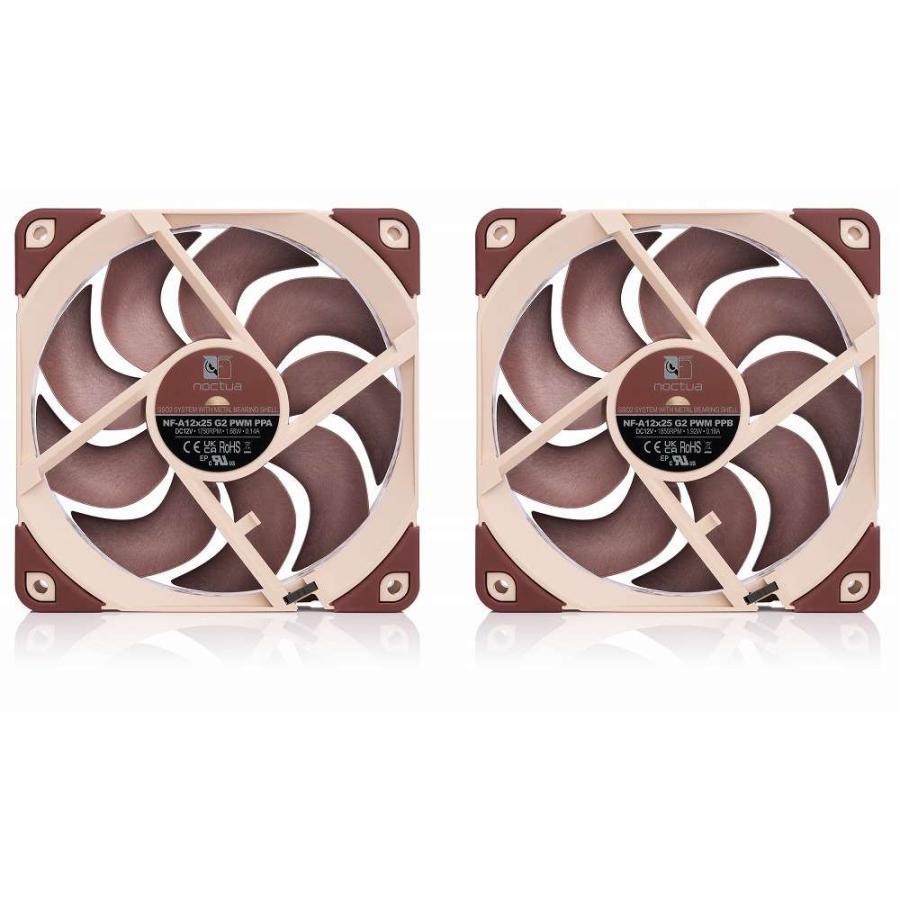 Noctua NF-A12x25 G2 PWM Sx2-PP Noctua120mm PWMファン「NF-A12X25-G2