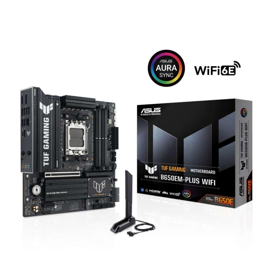 ASUS TUF GAMING B650EM-PLUS WIFI 「TUF Gaming」シリーズ AMD B650E
