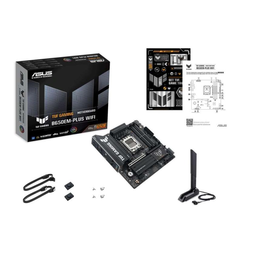 ASUS TUF GAMING B650EM-PLUS WIFI 「TUF Gaming」シリーズ AMD B650E