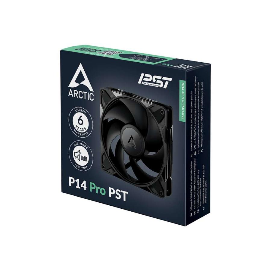 ARCTIC P14 Pro PST Arcticブランド、ワイドレンジ仕様のPWMファンP14