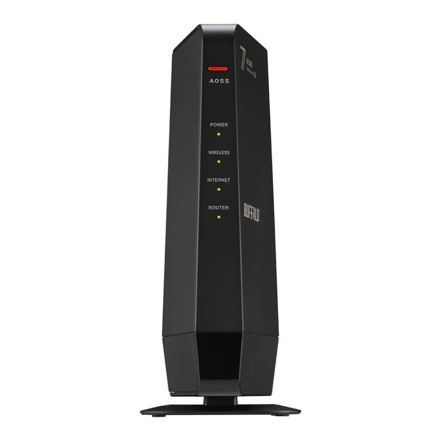 BUFFALO WSR6500BE6P/DBK Wi-Fi 7(11be)対応デュアルバンドWi-Fi