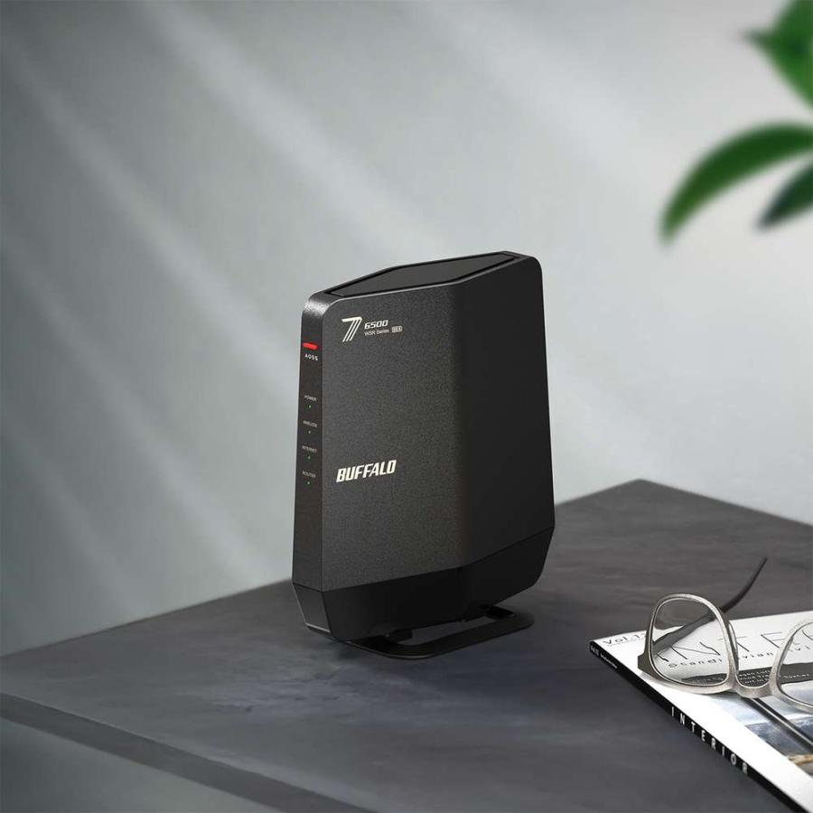 BUFFALO WSR6500BE6P/DBK Wi-Fi 7(11be)対応デュアルバンドWi-Fi