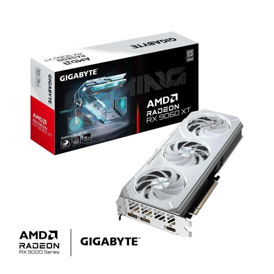 モンハン・バイオ推奨以上 新品 爆速ゲーミングPC Ryzen RX9060XT GIGABYTE Radeon RX 9060 XT GAMING OC ICE 16G (パソコン工房限定