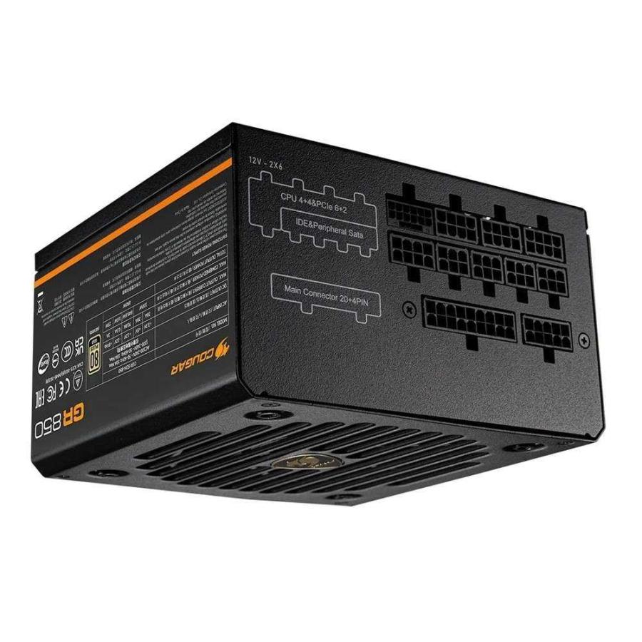COUGAR GR 850W ATX 3.1&PCIe 5.1対応 80PLUS GOLD認証取得「GR」850W